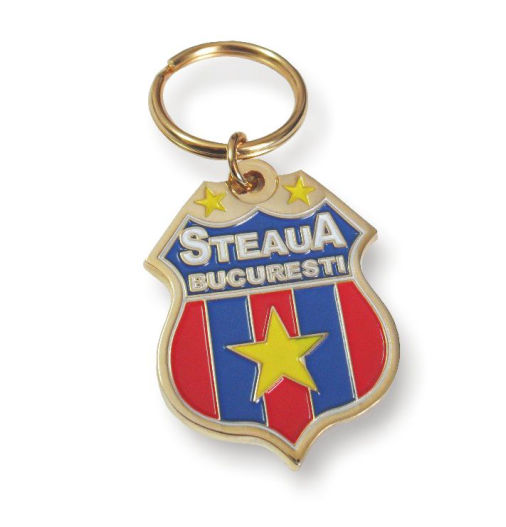 Breloc metalic personalizat Steaua